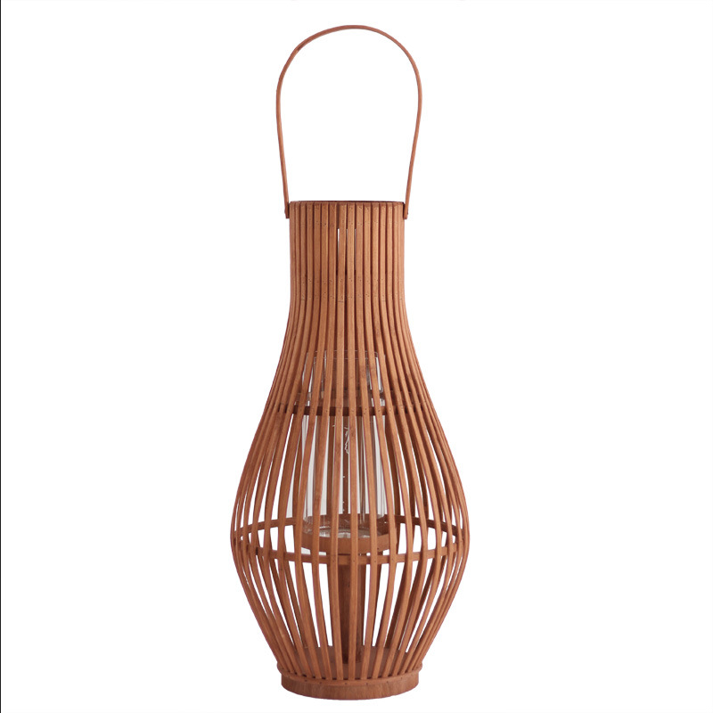 Gardening Hand Tools B&Q - Retro raumhohe Windlampe Kerzenständer handgefertigte Bambuslaterne