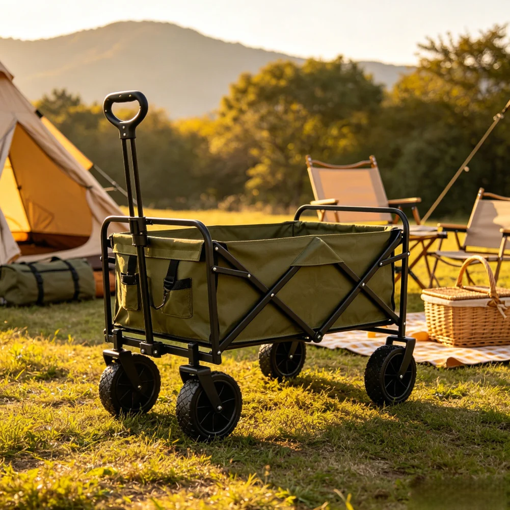 Gardening Tools Store - Ersatz-Klappwagenräder für Gartenwagen, Campingwagen, Strandwagen, Einkaufswagen