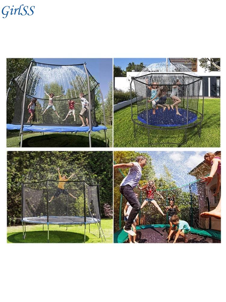 Gardening Tools Toys - T4MB Outdoor-Trampolin-Wassersprinkler, Kinderspielsprüher, Kühlsysteme für die