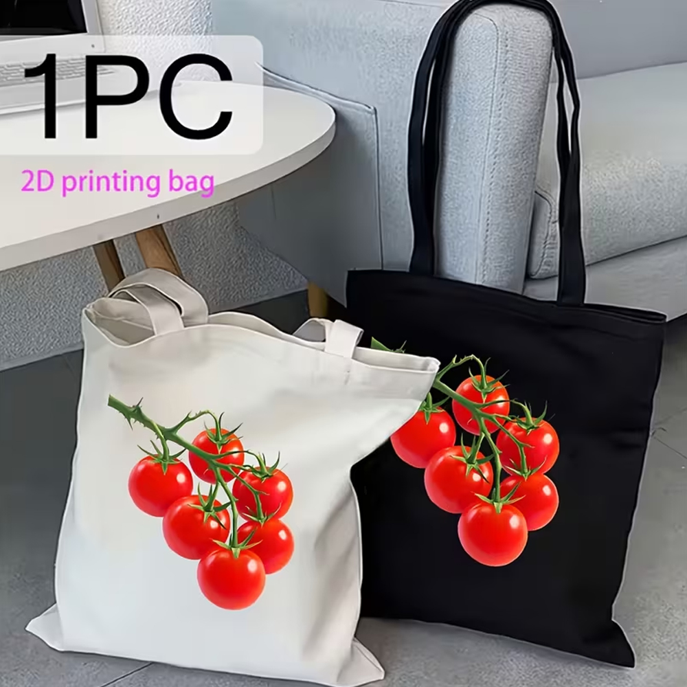 Gardening Tools Store - 1 wiederverwendbare Einkaufstasche mit leuchtend rotem
