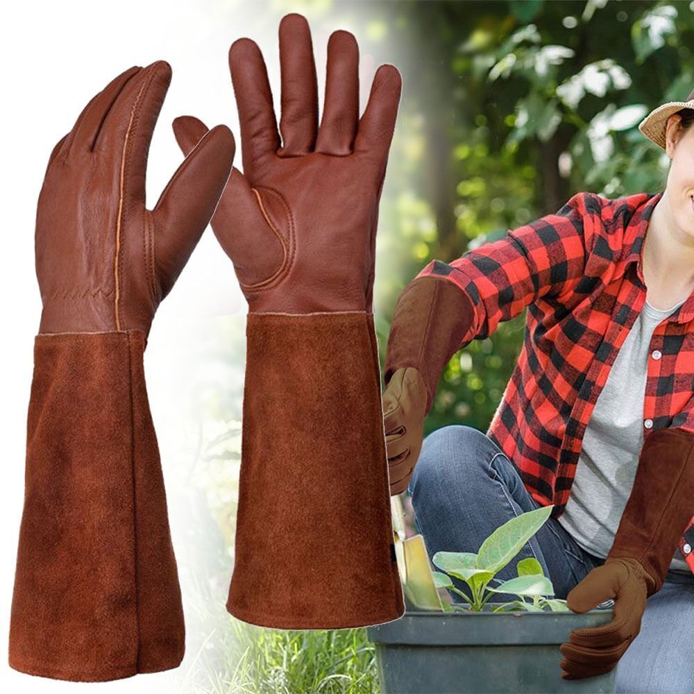 Gardening Tools For Women - Lange Rohr Garten Sicherheit Arbeits handschuhe