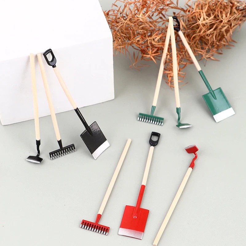 3 Stücke 1:12 Puppenhaus Minia – Gardening Tools Toys Bewertung und Preis