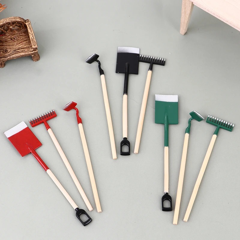 3 Stücke 1:12 Puppenhaus Minia – Gardening Tools Toys Bewertung und Preis