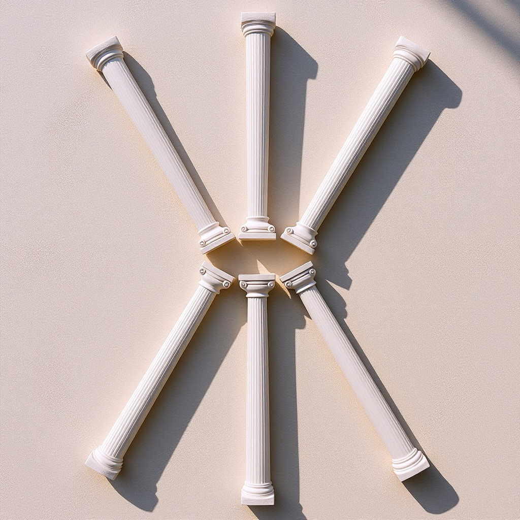 6 Stück Plastik-Römersäulen, M – Gardening Tools Photo Bewertung und Preis