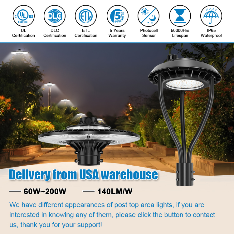 LED POST TOP Fixture ETL CE UL – Gardening Tools List Bewertung und Preis