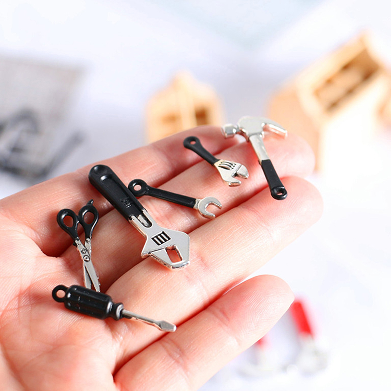 3/4/5/6pcs Puppenhaus Miniatur – Gardening Tools Toys Bewertung und Preis