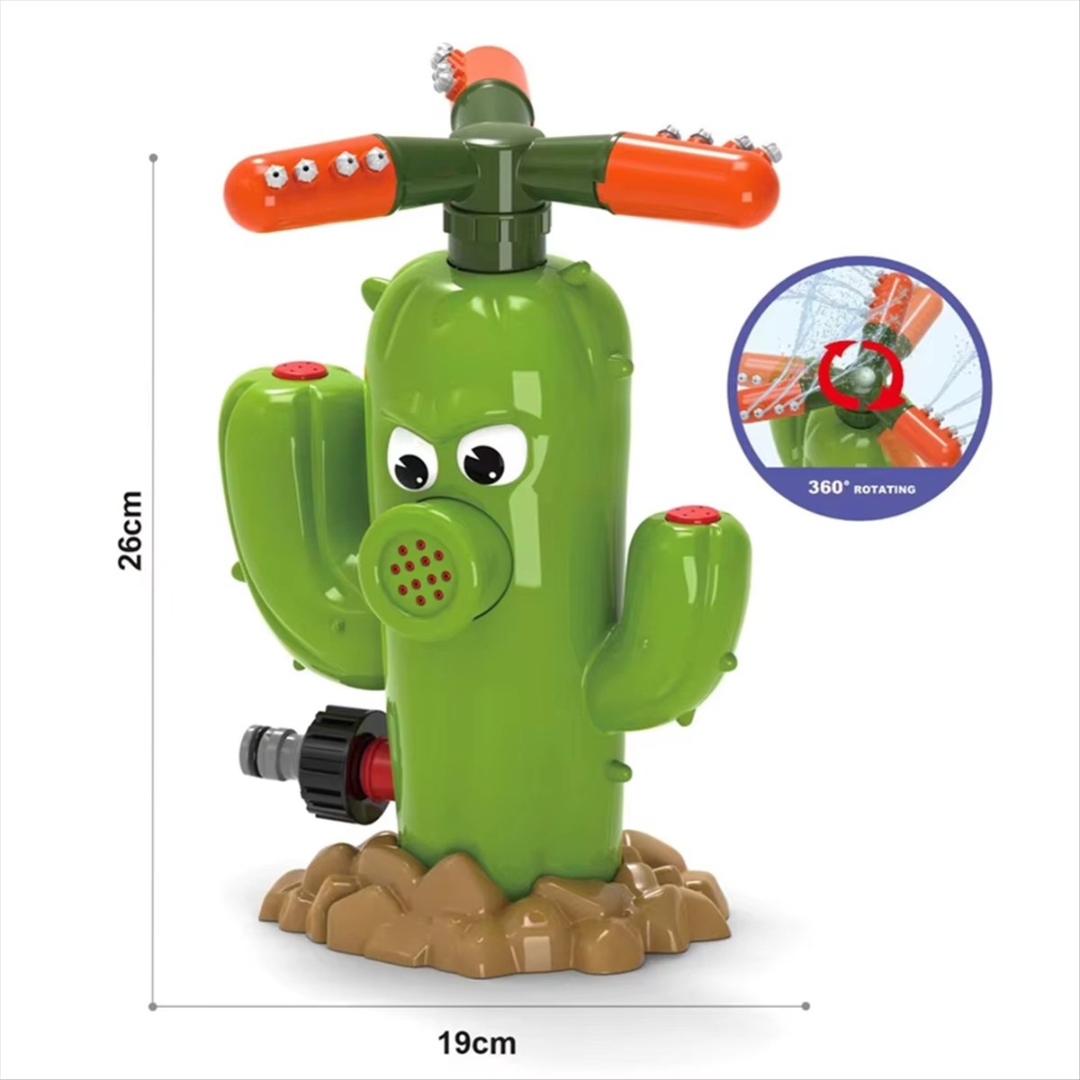 ABNH Kaktus-Cartoon-Sprinkler  – Gardening Hand Tools B&Q Bewertung und Preis